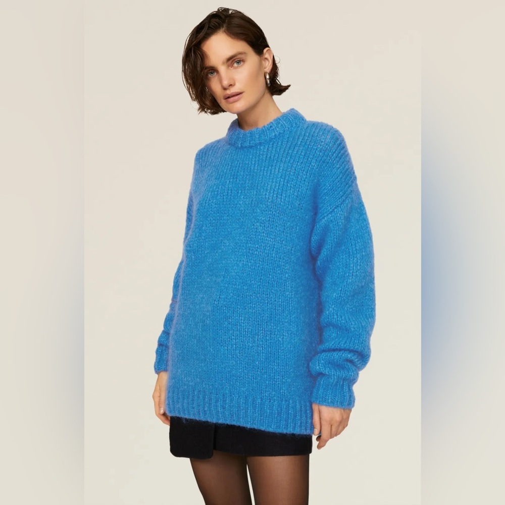 Tibi Airy Alpaca Blend Sweater Size Large - Picture 6 of 6
